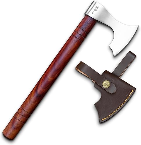 Hacha de lanzamiento de competiciones de 13.5 pulgadas | Hacha Tomahawk de acero ligero para acampar al aire libre Hacha de supervivencia | Hacha de