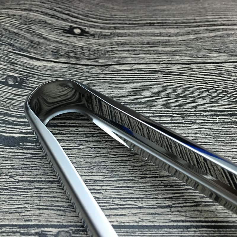 GAFFEL 1 Pc Stainless Steel Spaghetti Tong Salad, Pasta, Macaroni Spaghetti Tong Serving Food Tong - Comb, 21cm, Silver 2