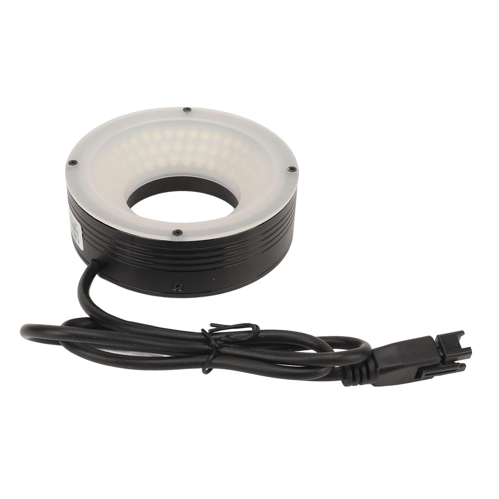 Lámpara de Anillo LED para Microscopio, Fácil de Instalar Iluminador de Lámpara de Luz de Anillo de Microscopio Confiable de Alto Brillo 24 V Versátil Práctico para Binoculares
