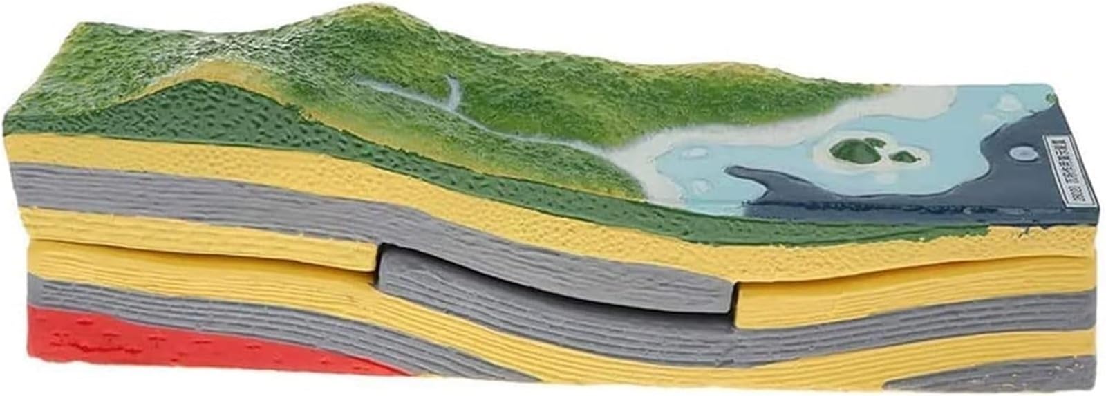 Naukowe pomoce dydaktyczne dla szkół geologicznych, topografia geologiczna | Model struktury Pate'a i morfologii powierzchni do nauczania, demonstracji i prezentacji edukacyjnych w klasach nauk