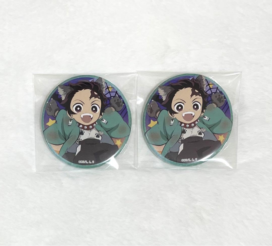 Amazon.co.jp: 鬼滅 ハロウィン2019 竈門炭治郎 オオカミ男 缶バッジ