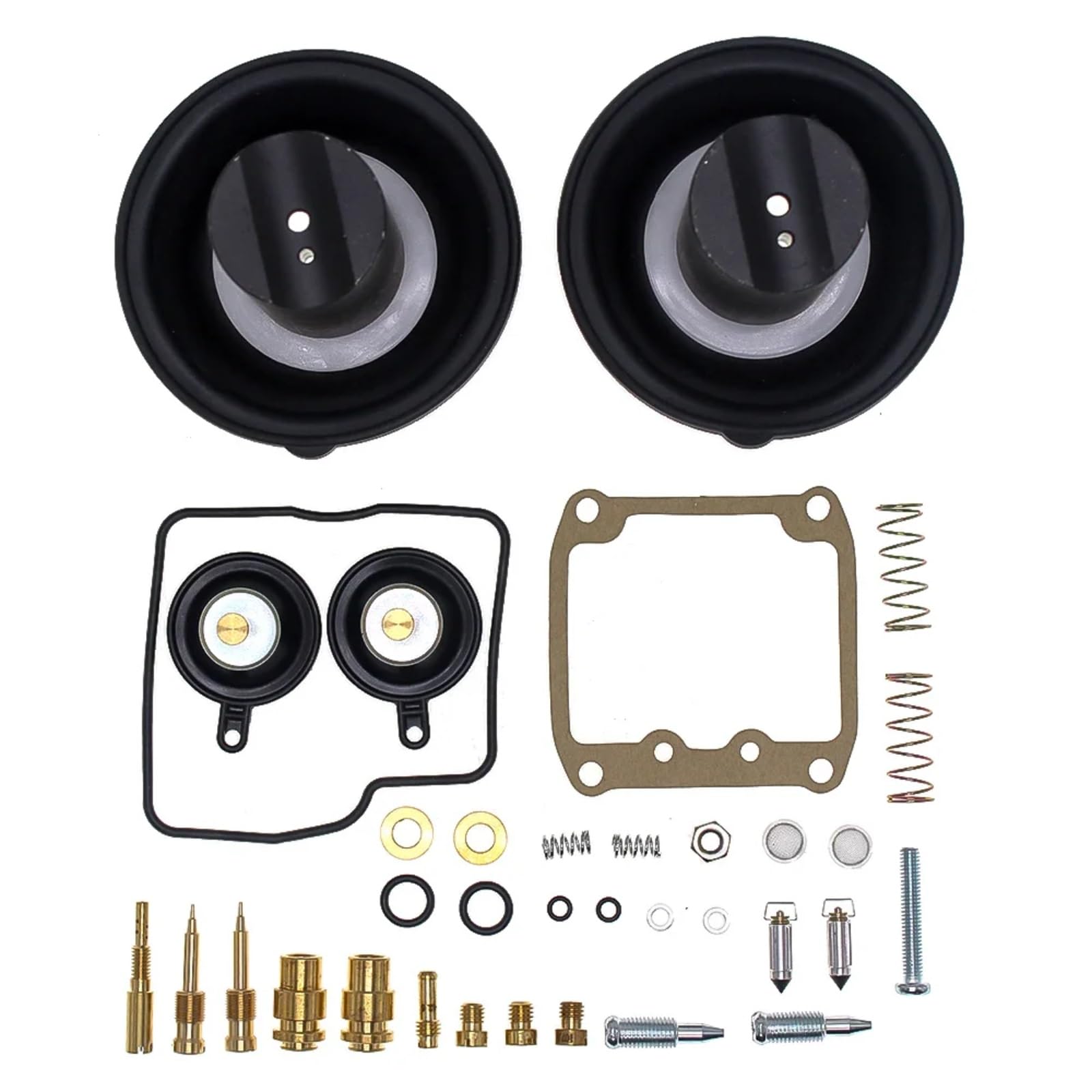 Guarnizioni Carburatore Kit Di Riparazione Per Ricostruzione Carburatore Compatibile Con Suzuki Per VS800 VS800GL 1992-2009 Kit Carburatore Per Moto Guarnizione A Membrana O-Ring Getti