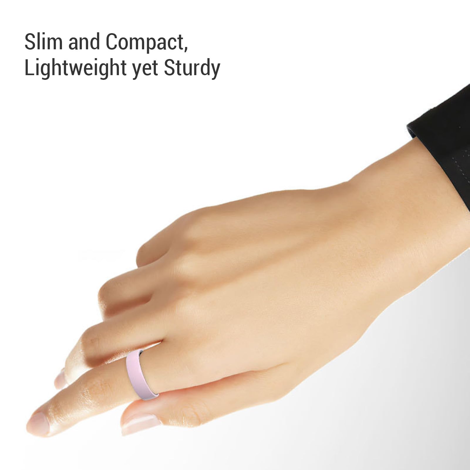 Annadue Smart Ring, Tracker Sanitario NFC per Uomo e Donna, Contapassi Magnetico Impermeabile IP68 per Fitness e Sonno
