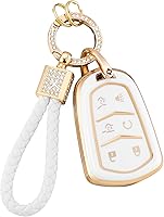 Vista 22 de PIFOOG Funda para llavero Mitsubishi, accesorios Outlander Lancer Mirage, carcasa protectora para llaves de coche, cubierta completa, llavero