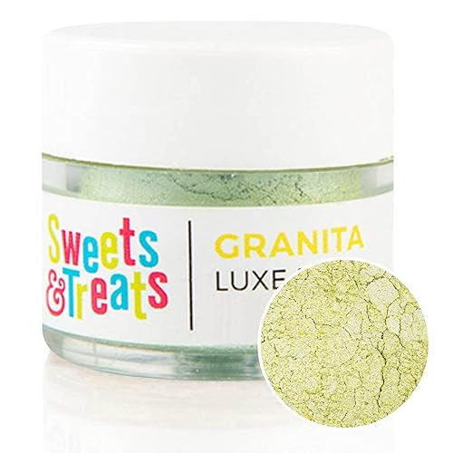 Polvo de brillo comestible para pasteles, polvo brillante comestible para pasteles, polvo brillante comestible verde lima para decoraciones de