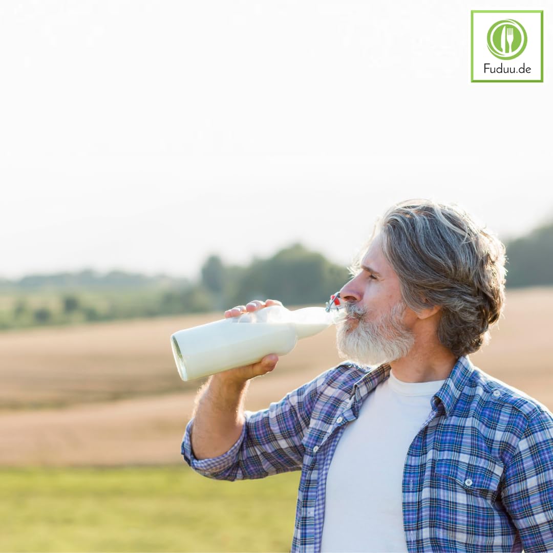Schwarzwaldmilch Bioland H-Milch 1,5% Fett – Fettarme Bio H-Milch, haltbar, 12 x 1L – regionale Qualität aus dem Schwarzwald | powered by Fuduu.de