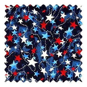 SheetWorld 100% Cotton Woven Fabric by The Yard - 44" Wide - Medium Weight - DIY Quilting, Sewing, Crafts, Binding, Backing, Lining, and More: Textile for Creative Projects - Patriotic Stars SheetWorld 100 Cotton Woven Fabric by The Yard 44 Wide Medium Weight DIY Quilting Sewing Crafts Binding Backing Lining and More Textile for Creative Projects Patriotic Stars