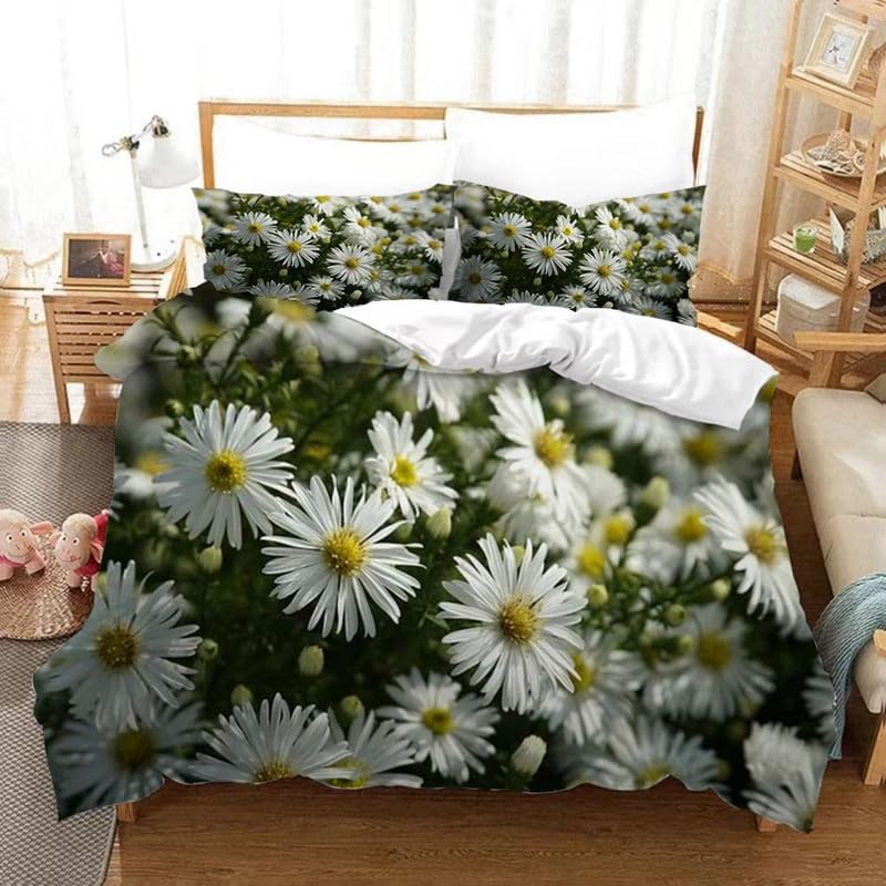 Parure de lit 220x240 adulte en microfibre 110g/㎡ ultra douce et légère