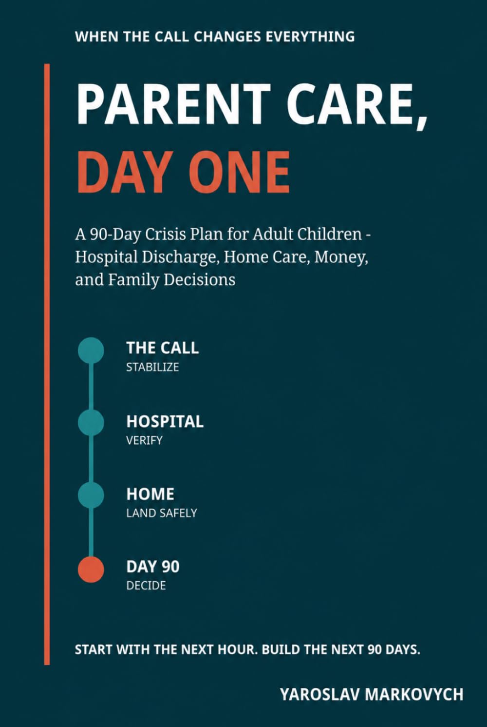 PARENT CARE, DAY ONE: A 90-Day Crisis Plan for Adult Children - Hospital Discharge, Home Care, Money, and Family Decisions