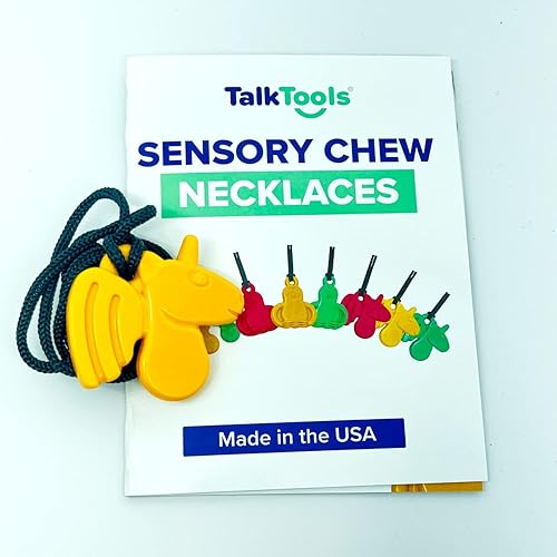 Miniatura 4 de TalkTools Collar sensorial para masticar - Cheyal para la dentición y morder, ayuda a reducir la ansiedad para niños y adultos con TDAH y autismo.