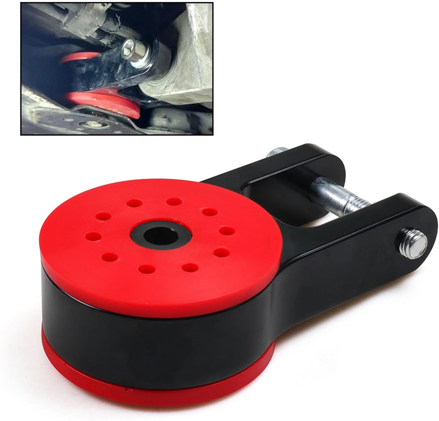 85A Polyurethane T6061 Aluminum Rear Motor Mount Compatible with 13-18 Ford Focus ST 16-18 Focus RS 07-13 Mazda Speed 3