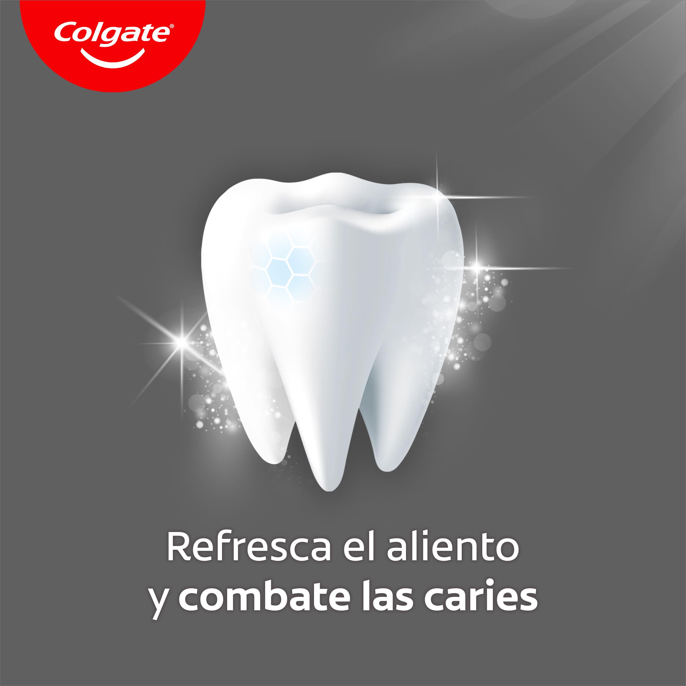 Colgate - Pasta de dientes Advanced White con Bicarbonato y Ceniza Volcánica, Pack 12 x 75 ml, Dientes más blancos en 7 días, clínicamente probada para eliminar las manchas superficiales
