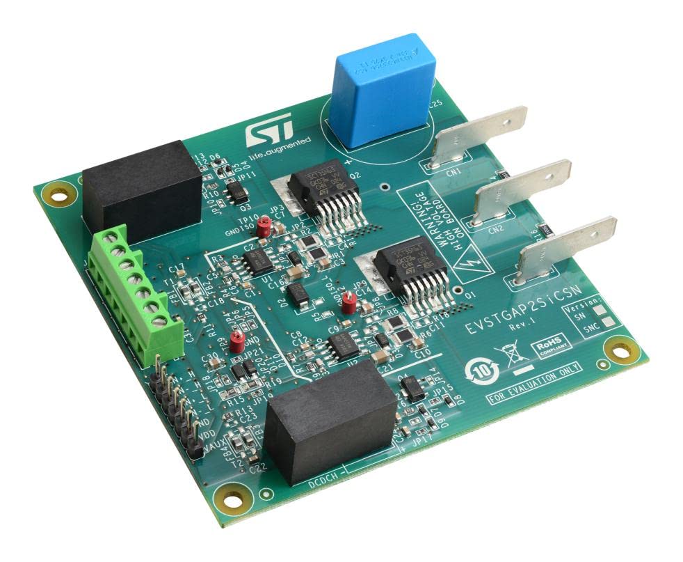 PLACA DE DEMOSTRACIÓN, CONDUCTOR DE PUERTA AISLADA, Kits de Desarrollo de Aplicaciones Especiales, Cantidad.1 | EVSTGAP2SICSN