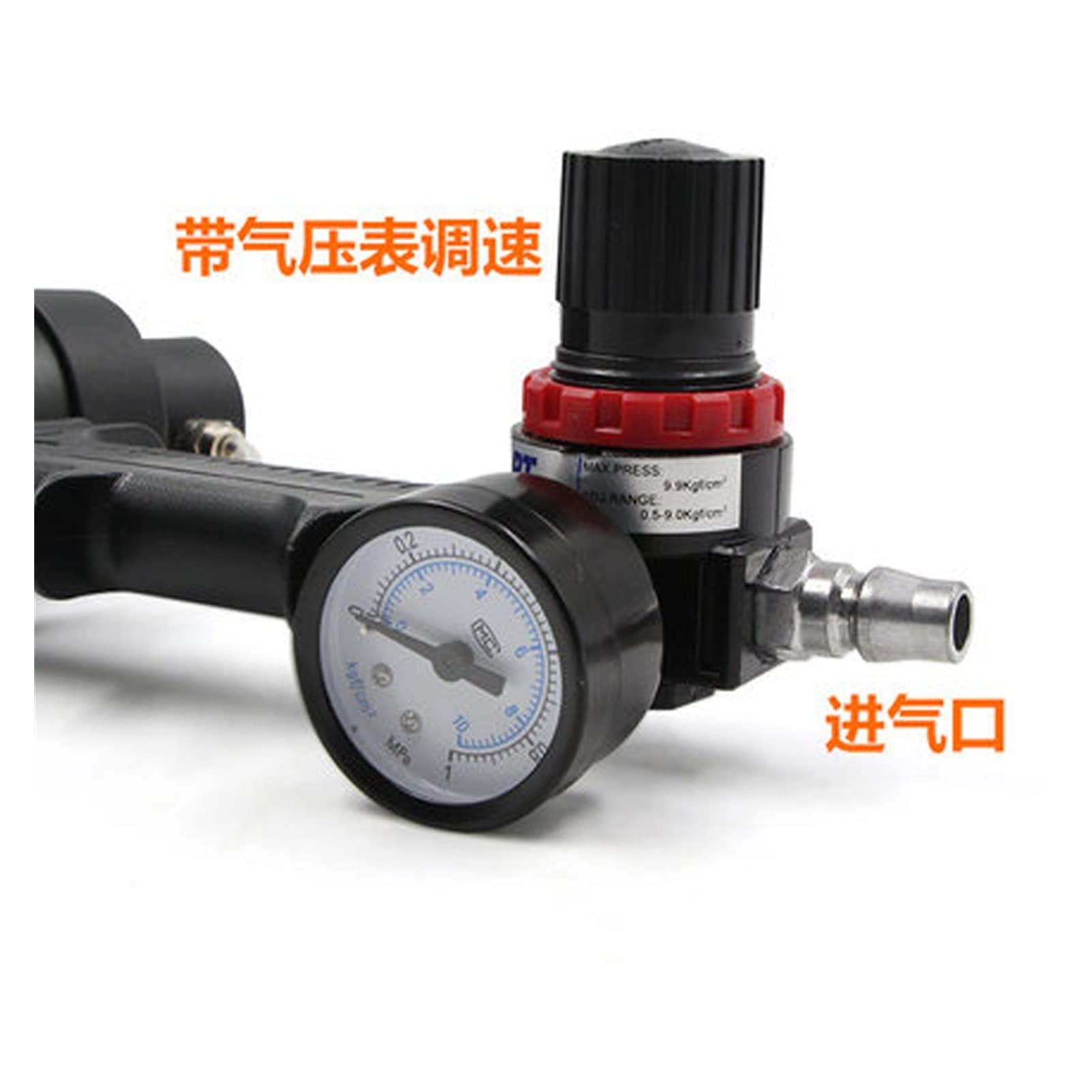 Pistolet Natryskowy, 600ml Air Gun Valve Silikonowe Kiełbasy Caulk Dysza Szkło Gumy Grout Narzędzie Budowlane Typ kiełbasa pneumatyczny pistolet szczeliwa