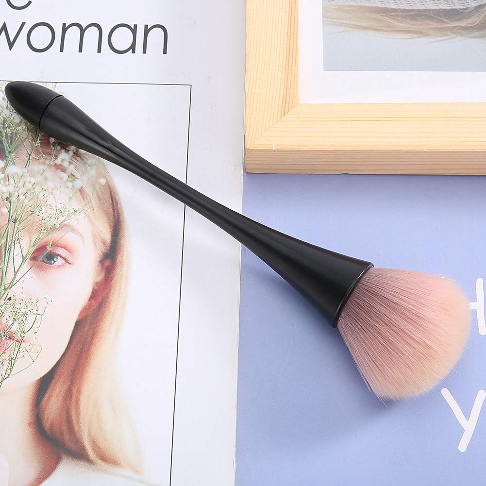 5 Nail Art Dust Powder Remover Brush Nail Art Dust Cleaner Brush Soft Cleaner Brush For Makeup Manicure Tool For Gel Polish Nail Design French Manicure(Type A)