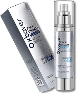 6-in-1 Face Cream Sunscreen for Men : Invisib...