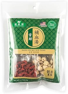 Tonic soup | in clay pot soup Male and female health soup Stewed soup The old fire soup 3.17 oz / 90 g (angelica blood tonic soup) 滋补品汤料| 煲汤料 男女性养生汤 炖汤料 老火汤料 90g（当归补血汤）