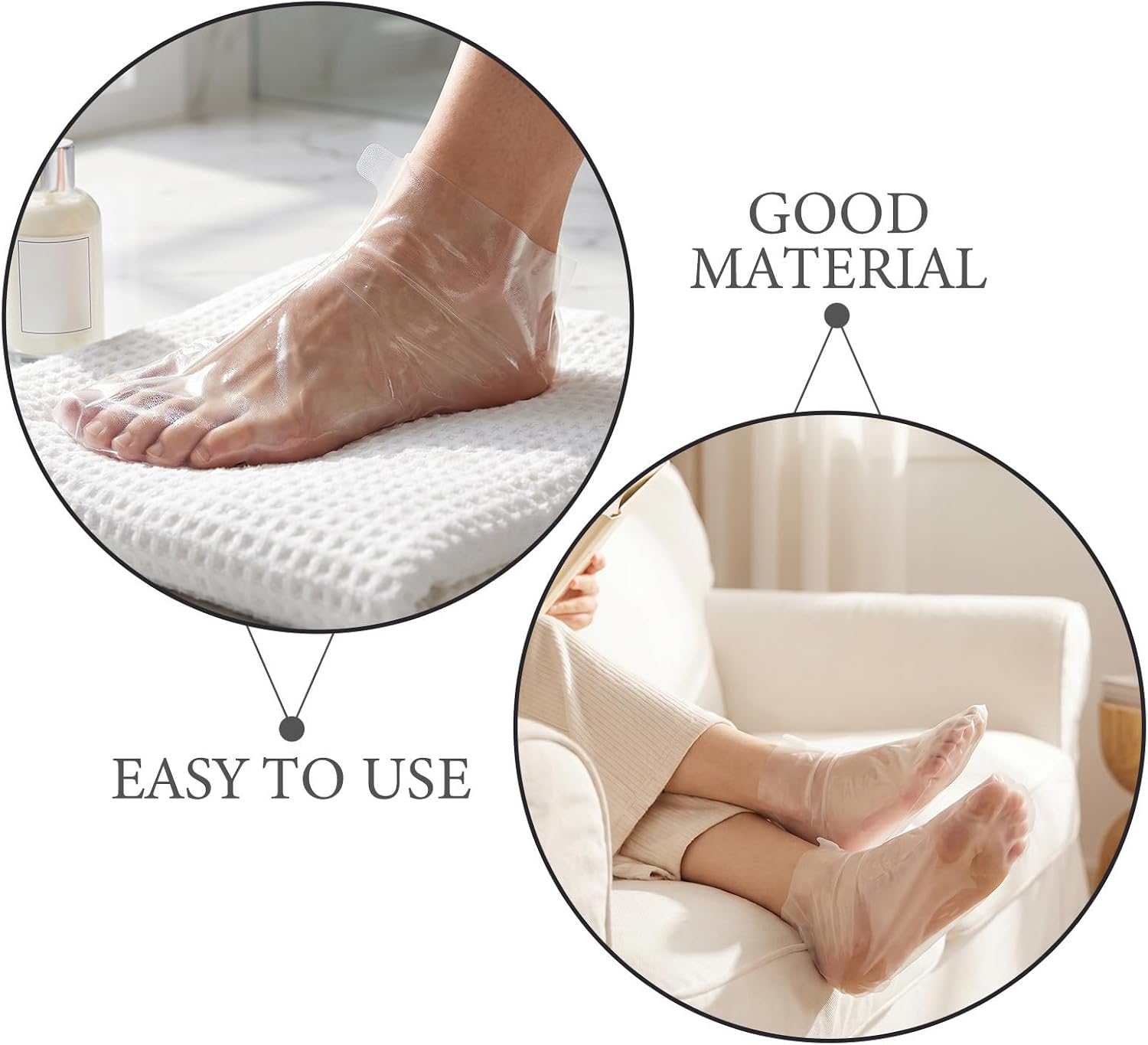 Disposable Plastic Foot and Hand Liners 300 Sets