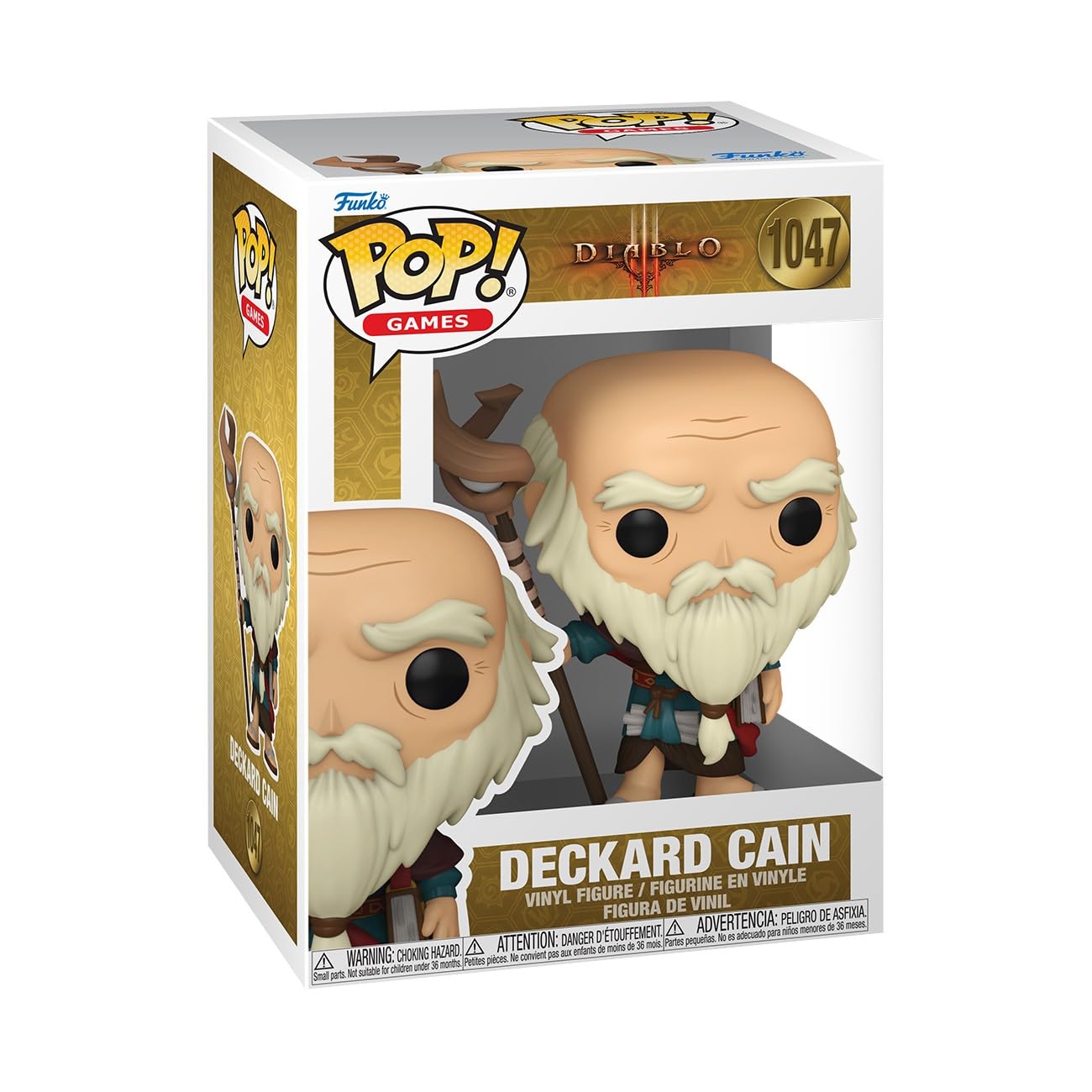 Funko Pop Games: Diablo III - Deckard Cain - Diablo 4 - Collectable Vinyl Figure - Gift Idea - Official Merchandise - Toys for Kids & Adults - Video