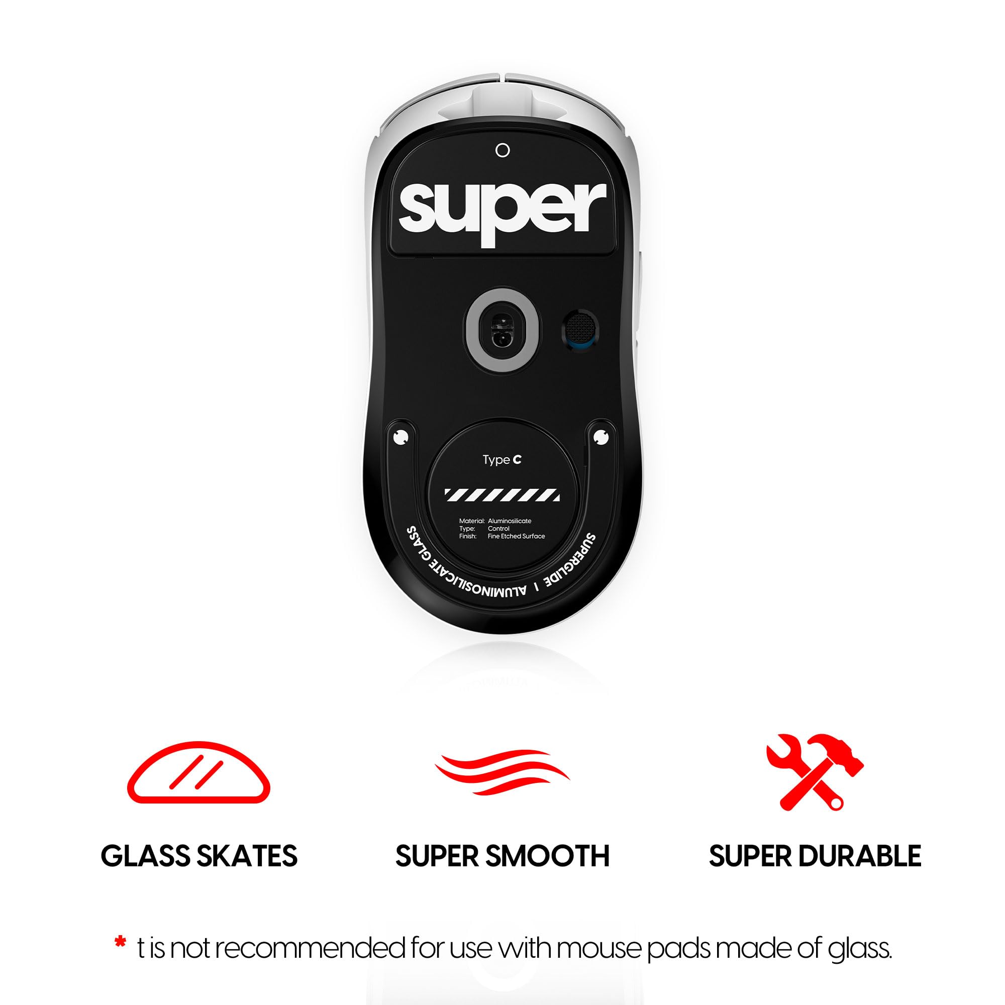 Amazon.co.jp: Superglide2(Type C) マウスソール for Logicool G PRO