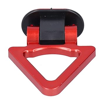 Towing Hook Decor, Universal Trailer Hook Decoration, Car Exterior Styling, Trailer Hook Sticker, for Racing Car Durable Good Decorative Effect Car(red)