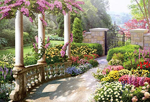 Fondo Fotográfico Jardín Vintage 12x8ft DORCEV miniatura 4