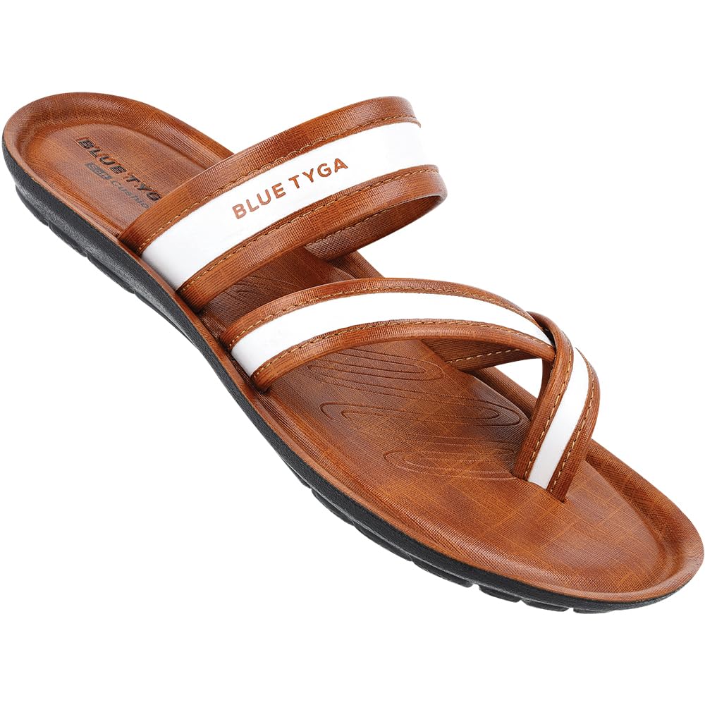 WALKAROO BLUE TYGA BT1306 Mens Casual Wear and Regular use Sandals - Tan (B0CNLWZQZP) Amazon Price History, Amazon Price Tracker