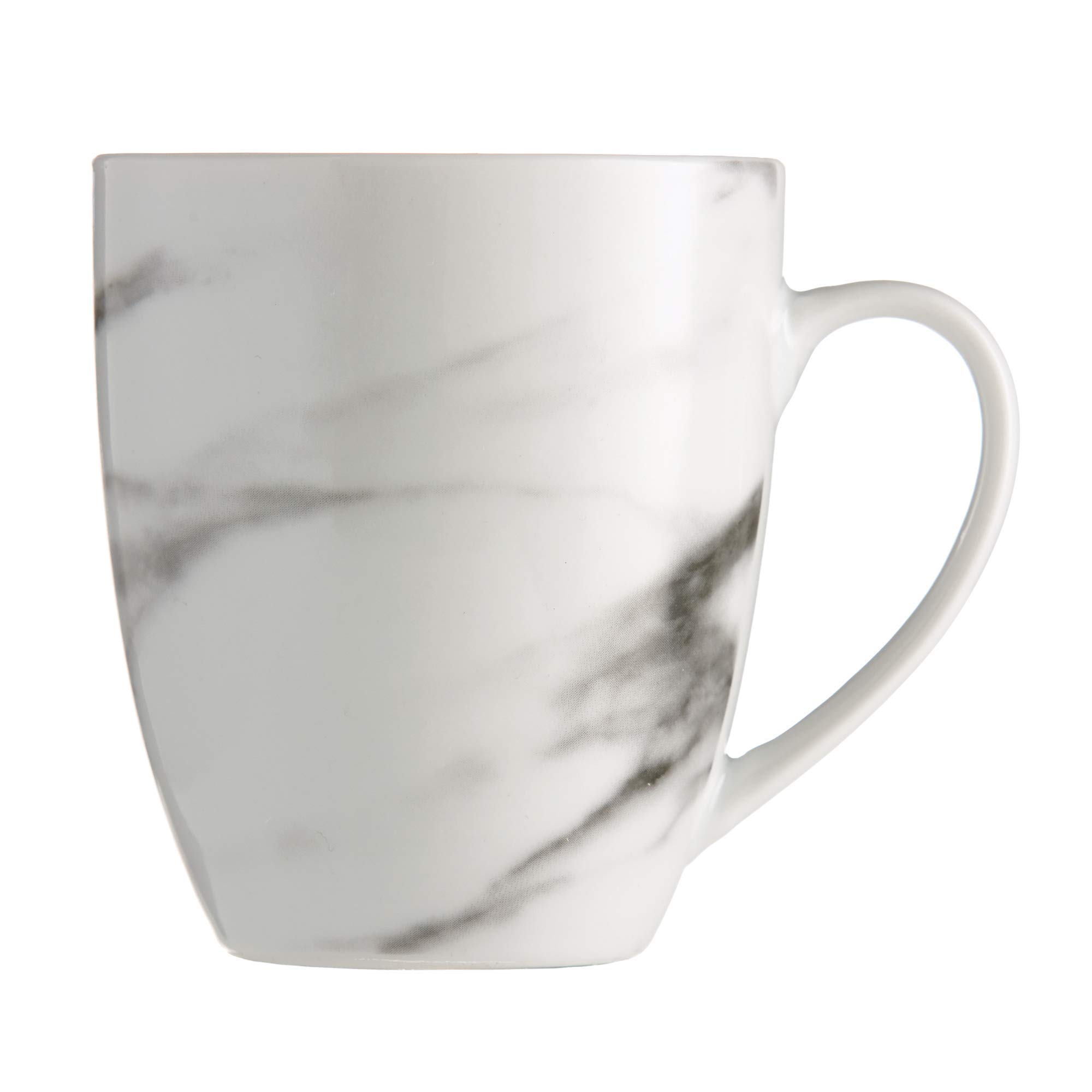 Safdie & Co. AM02721EC Set-16Pcs Set, Dinner P. 10.5",Salad P. 7.5",Bowls 6",Mugs 360ml, Marble