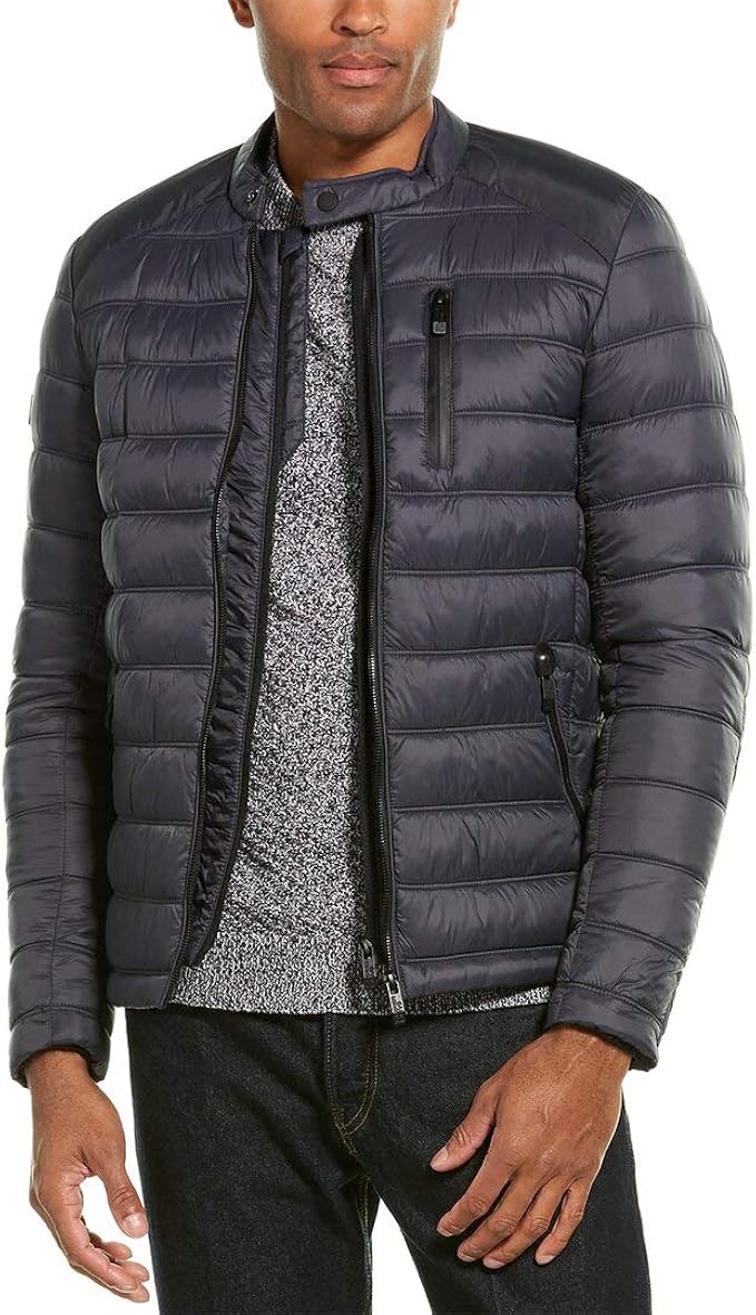 commuter quilted biker jacket
