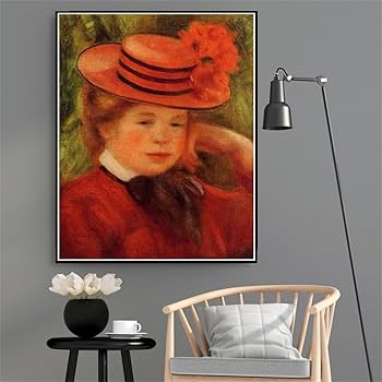 ルノワール　エッチング　ピンでとめた帽子 P=A・ルノワール 「花飾りのついた帽子」 | | アトリエ・ブランカ