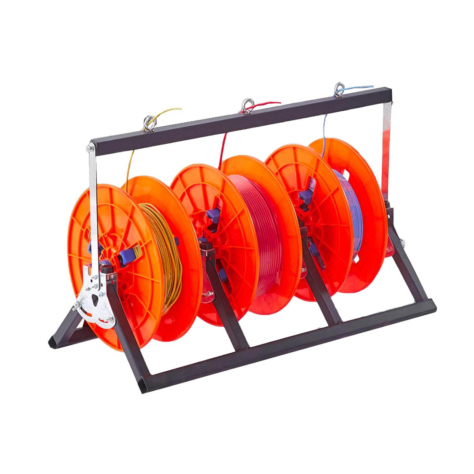 Portacarretes de Alambre para evitar enredos en bobinas y cables de hasta 10 mm