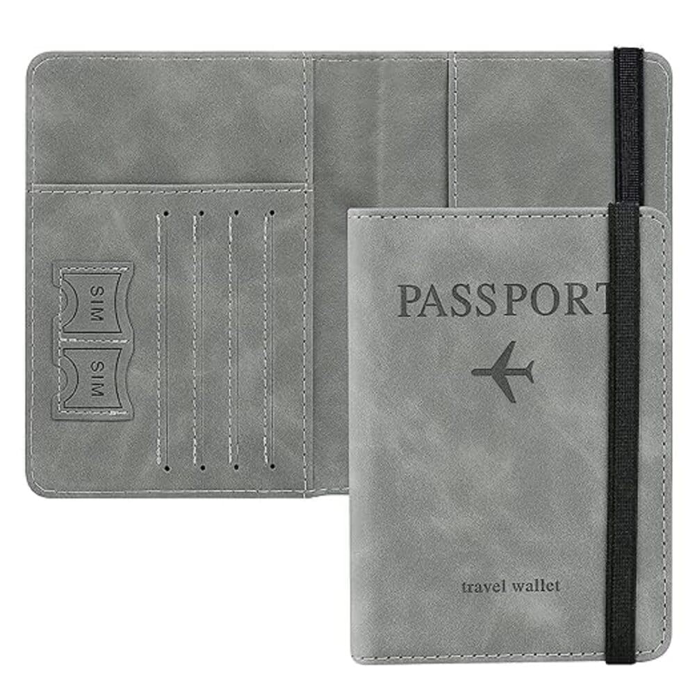 Samta Leather Travel Passport Holder Cover Stylish Travel Wallet Organiser for Men & Women – Passport Case & Document Holder Multicolor-image-26