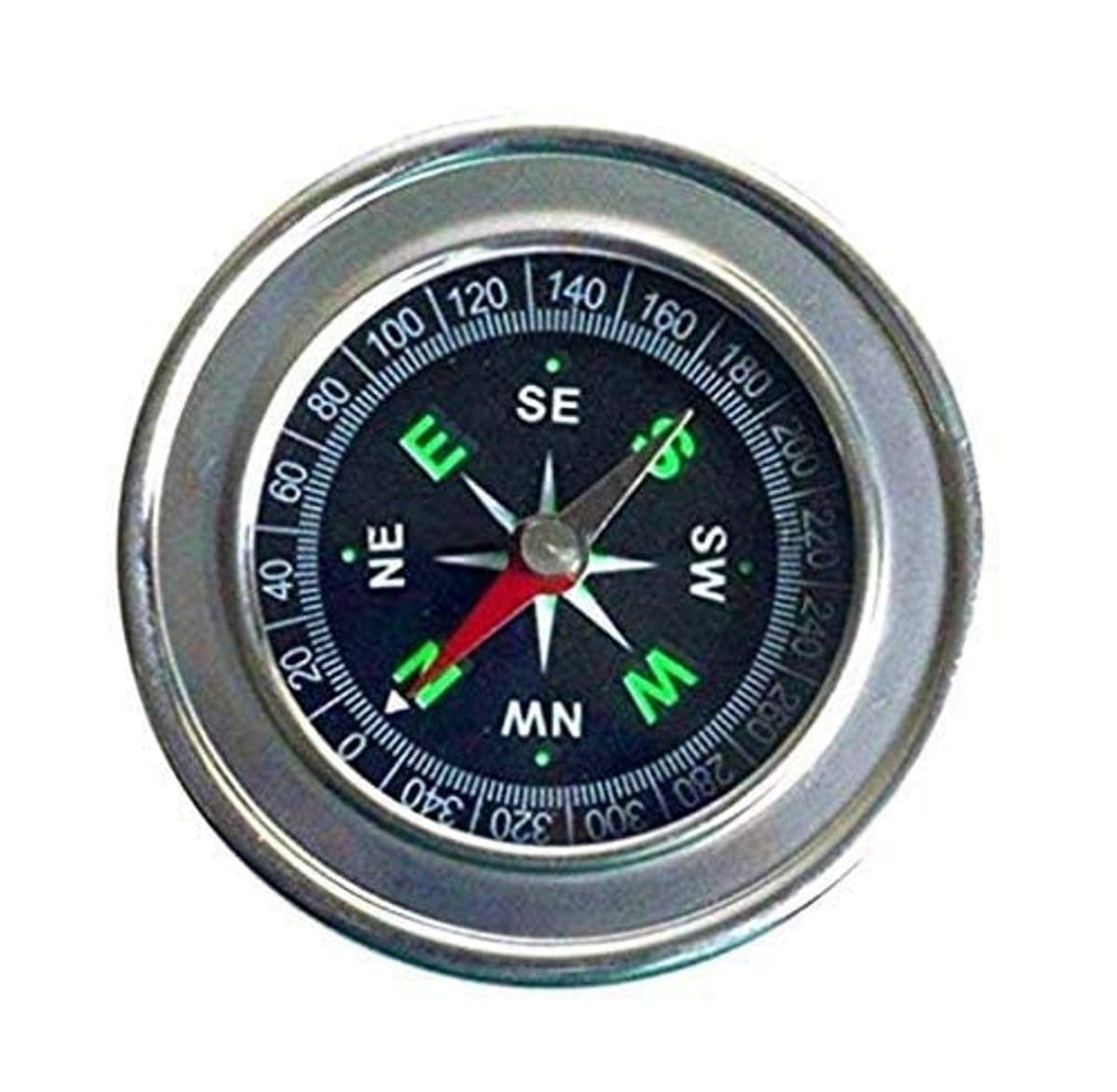 FLYING COLLECTION Stainless Steel Directional Pocket Magnetic Compass/Magnetic Compass Direction,7.5 * 7.5 * 1.2 cm