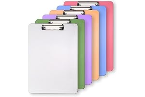 Assorted Color Dry Erase Clipboard Pack