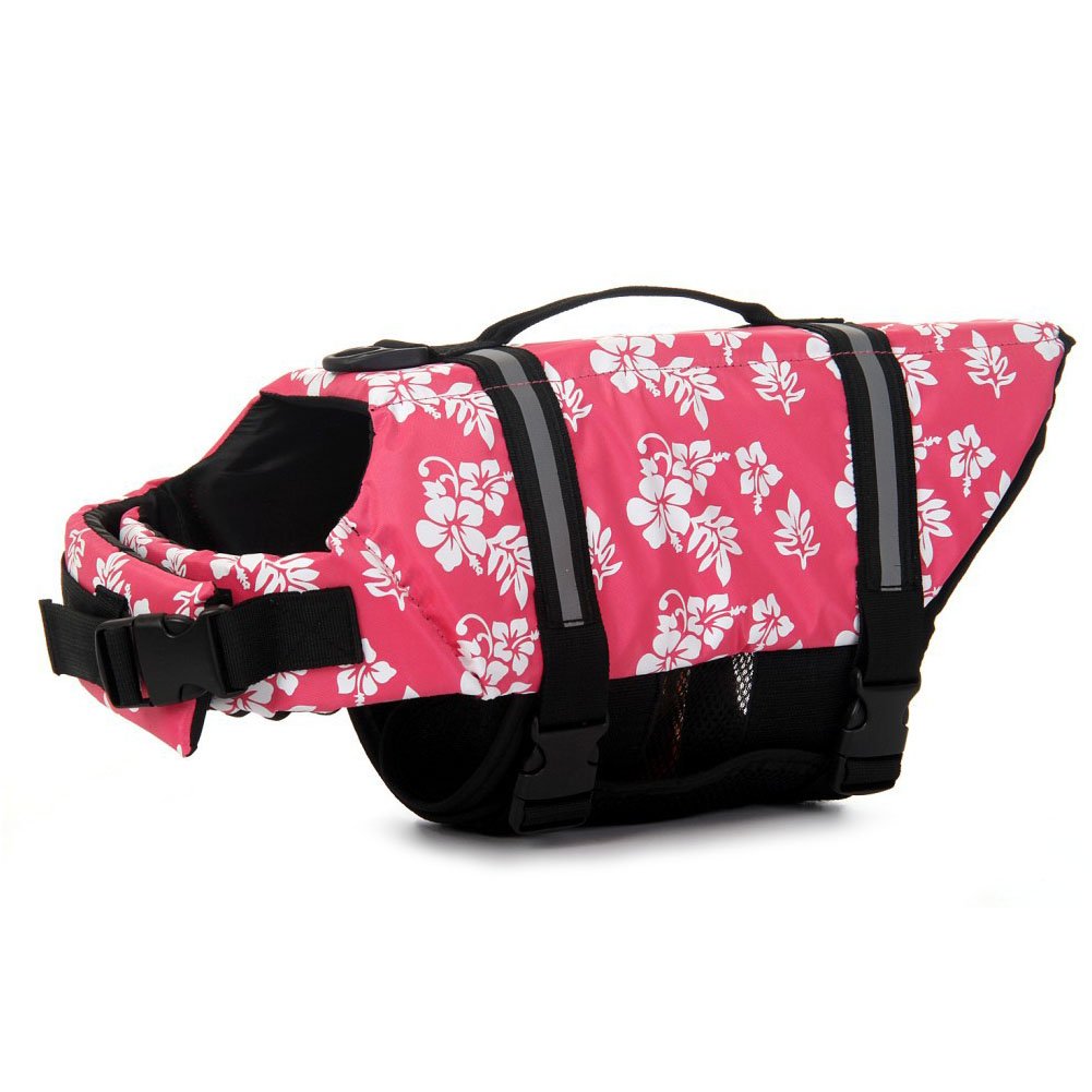 TESOON Wave Pet Dog Life Jacket Doggy Life Vest CoatPet Dog Saver Life Vest Coat Flotation Float Life Jacket