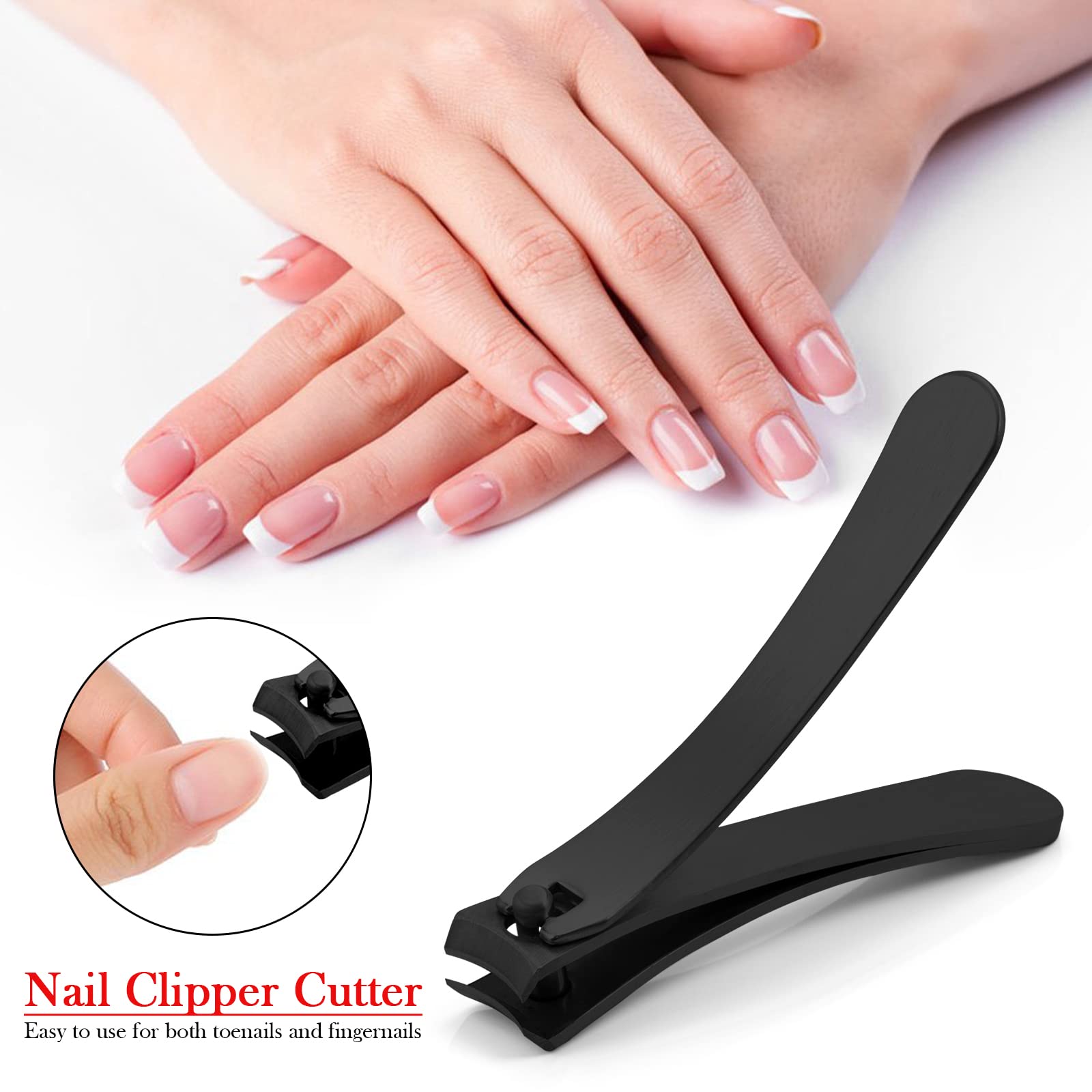 Podologen Fußnagelknipser, Super Scharfer Nagelknipser für Dicker & Eingewachsener Harter Zehennagel Fingernagel Edelstahl Pediküre Clippers Fußnagelschneider Pediküre Werkzeug für Männer Frauen