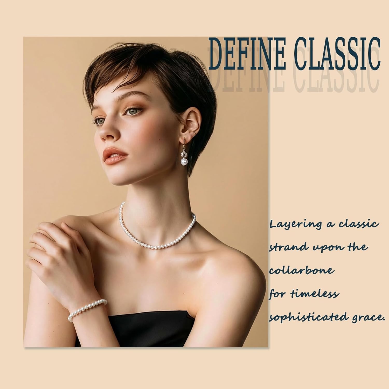 110pcs Natural Freshwater Pearl Strand, 2-3mm Round Pearl Beads for Jewelry Making, Crafting, DIY Bracelets and Necklaces - Image 3