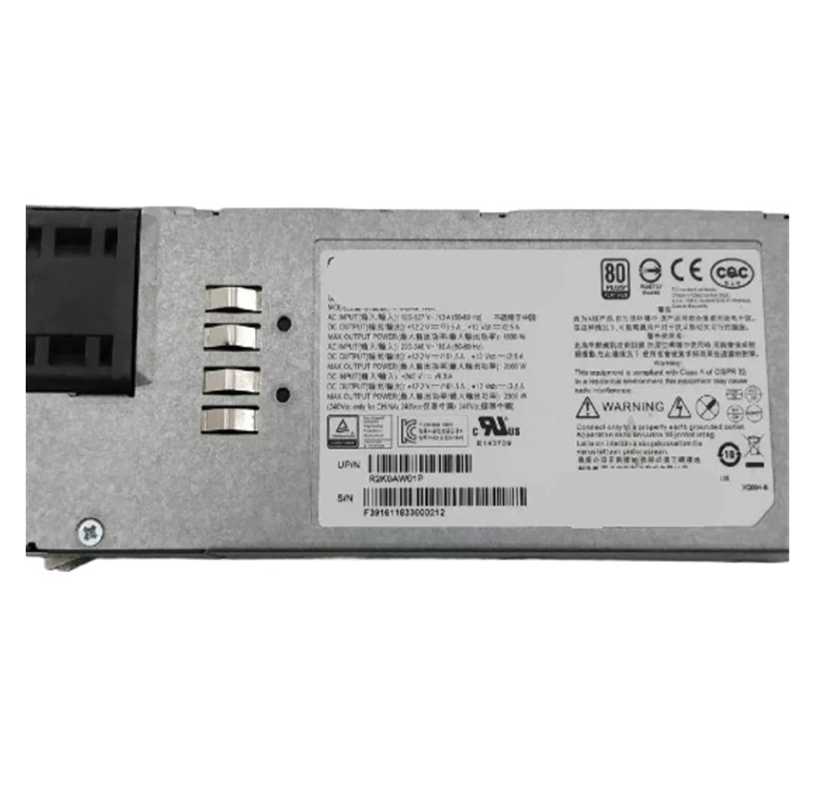 KSZHZYMGX Power Supply 1200W R18-1K2P1WA