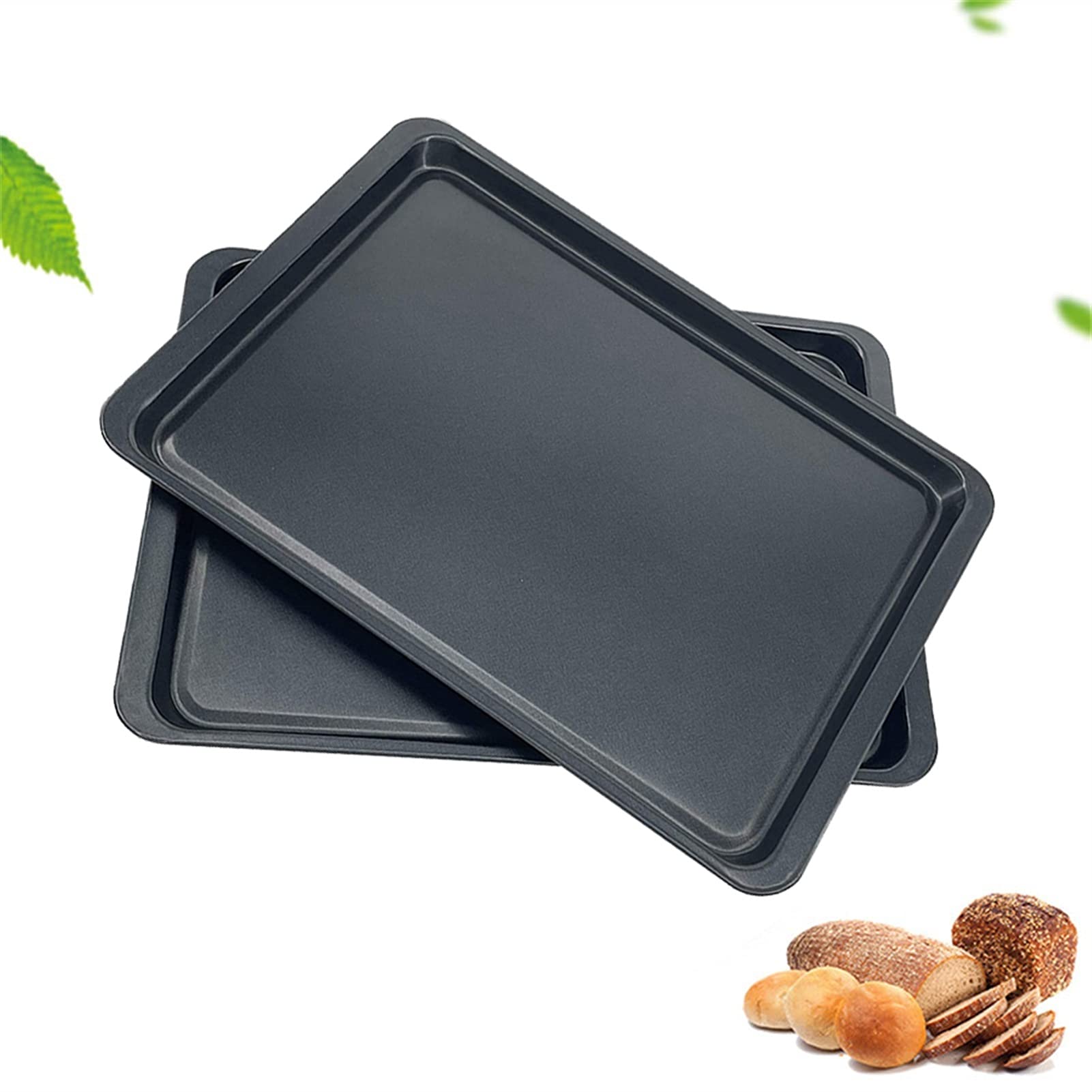 Set di 2 teglie antiaderenti per Biscotti, teglia per Ali di Pollo grigliate, teglie per Biscotti Kitchens