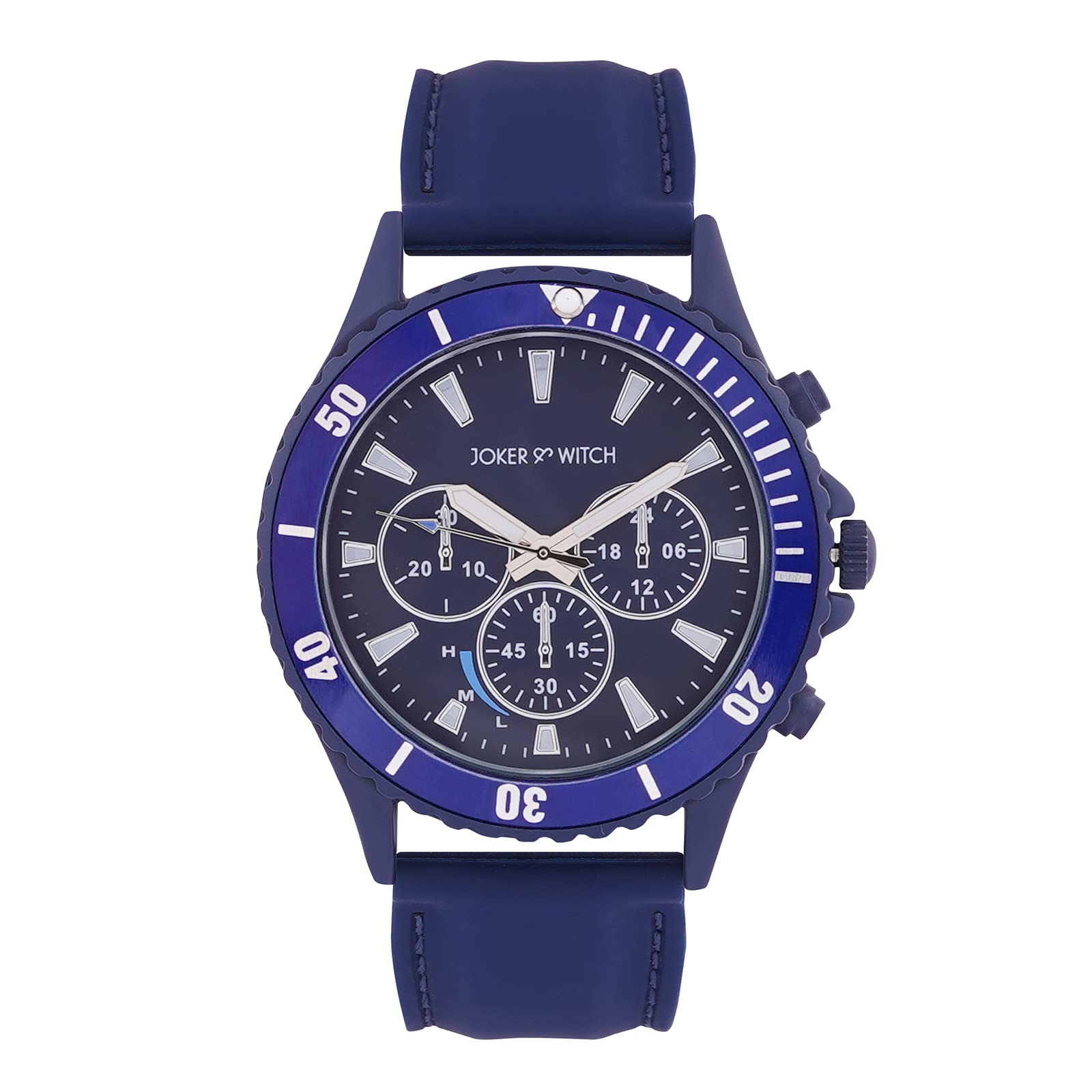 Joker & Witch Silicone Spacey Grey Silicon Analogue Watch For Men (B0C69Y6K2M) Amazon Price History, Amazon Price Tracker