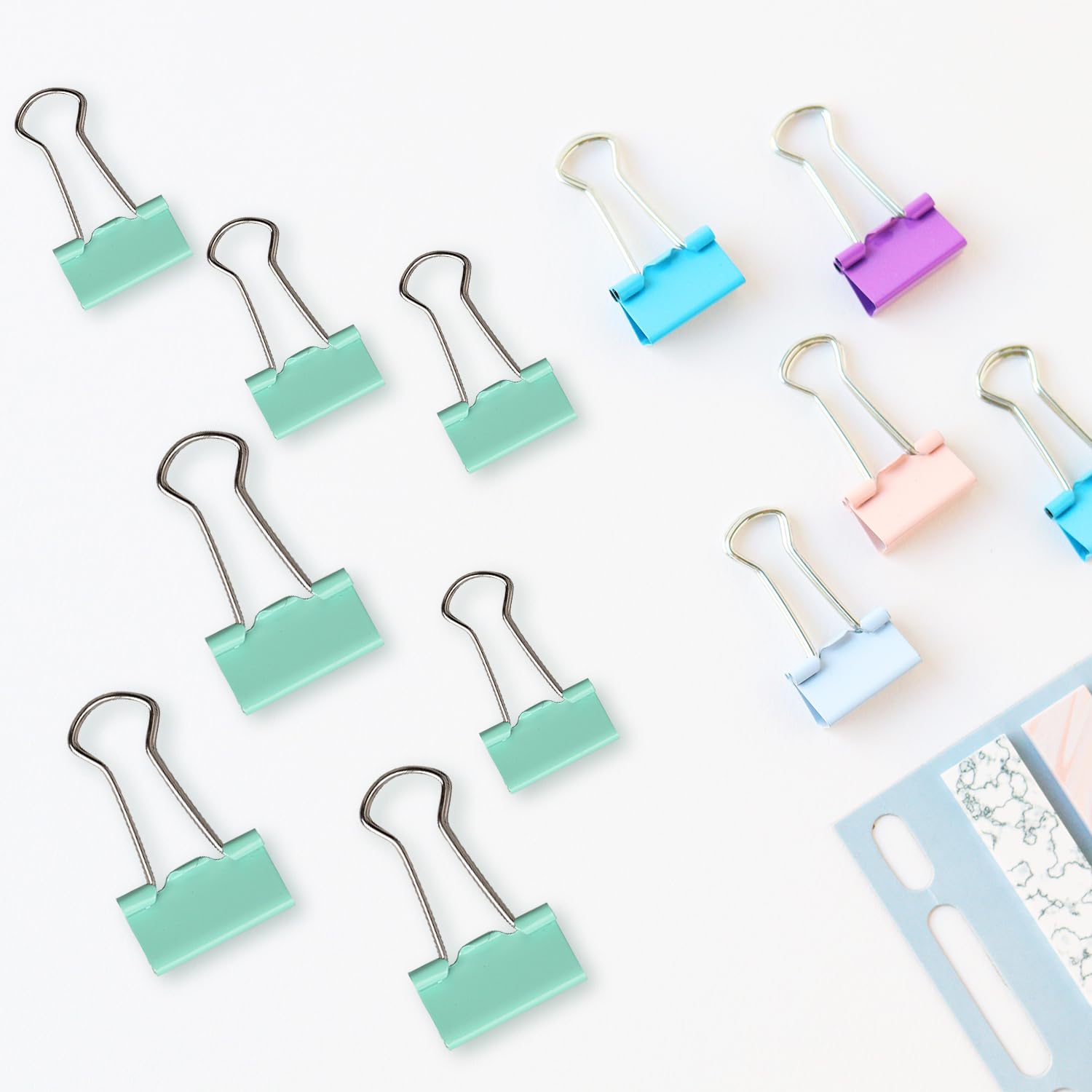 Versatile Combo Office Set, Multipurpose Paper Clips and Staples Kit with Assorted Paperclips, Staples - Image 3