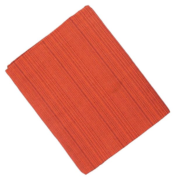 Image of THARUNSHA ELITE 100% Natural Pure Cotton All Weather Blanket /Solapur Bedsheet /Top Sheet /AC Comforter Elegant Design- Single Size 60 inches x 90 inches (Orange)