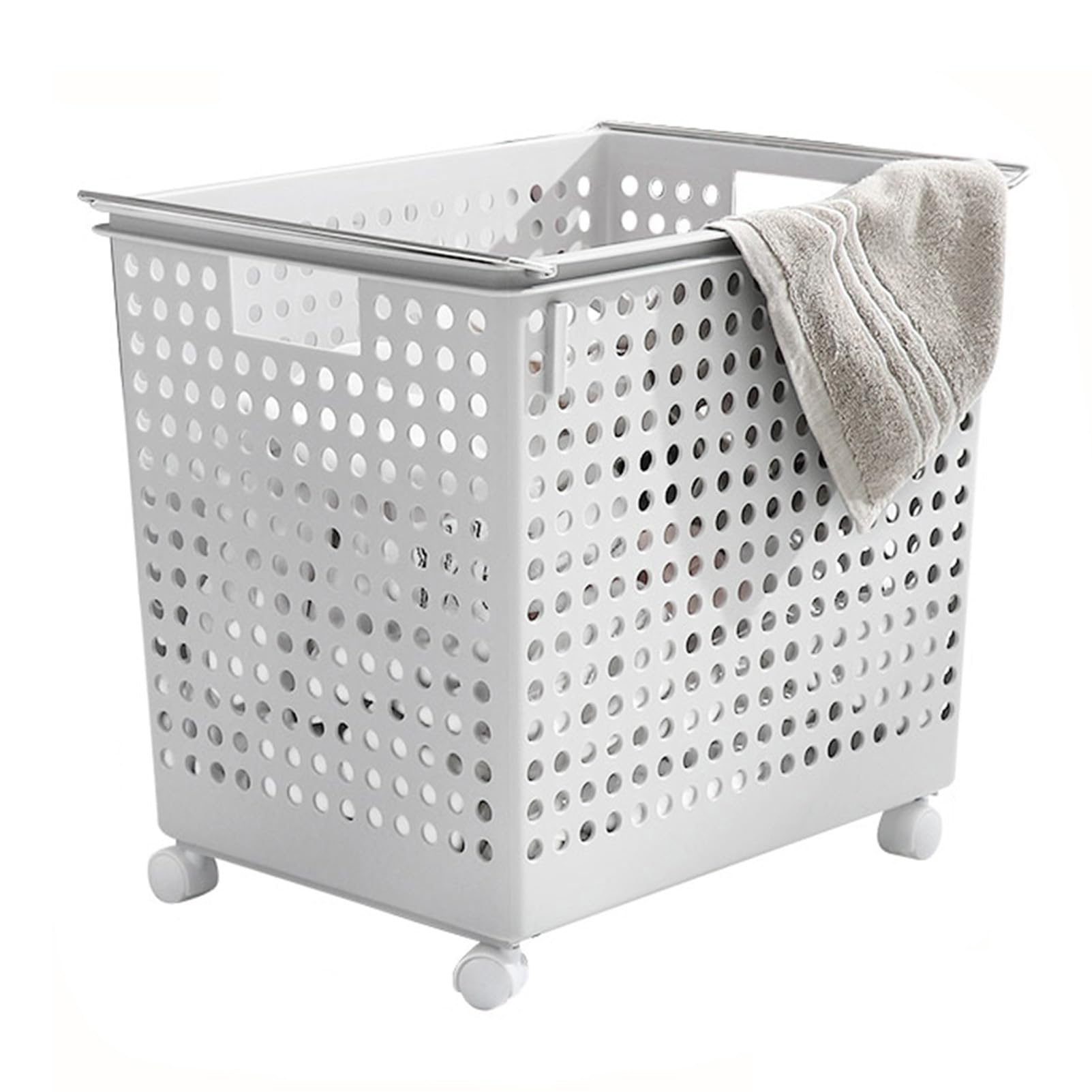 Large Capacity Dirty Clothes Storage Basket, Bathroom Multifunctional Laundry Basket, Household Dirty Clothes Basket, Partition Placement Storage Basket