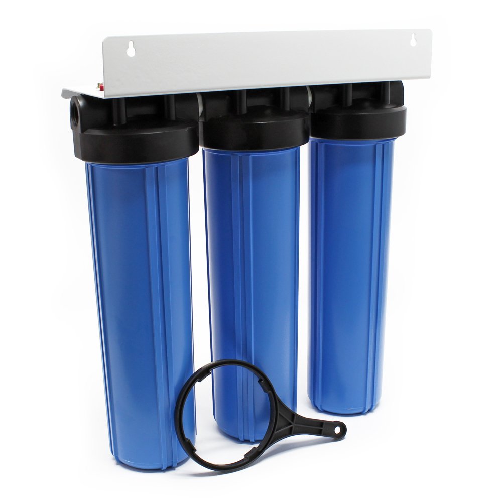Naturewater NW-BRL03 Filtro de agua 3-Etapas 32.89mm (1"), cartucho de sedimentos y carbón activado