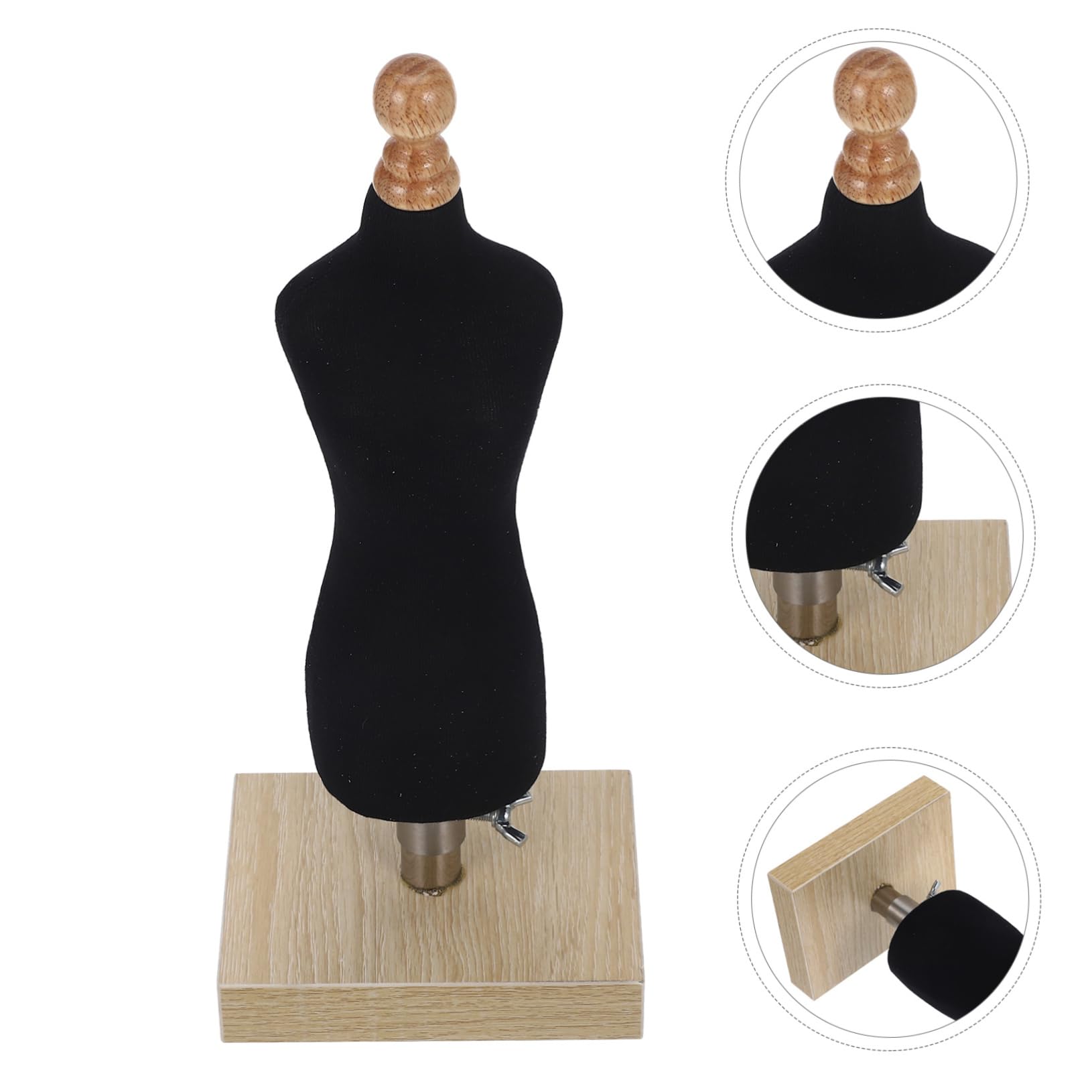 NUOBESTY 2pezzi Manichino Per Bambole e Pu Supporto Per Da Bambola Display Decorativo Per Abbigliamento e Accessori Scala Con Base Inclusa