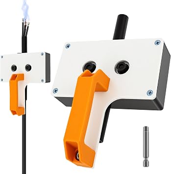 Fish Tape Wire Puller, Cable Pulling Tool for Conduit Wiring, 0.3 Inch Max Cable Wire Fishing Tools with Hex Shank Connecting Rod for Threading Machine Residential Commercial Industrial Use