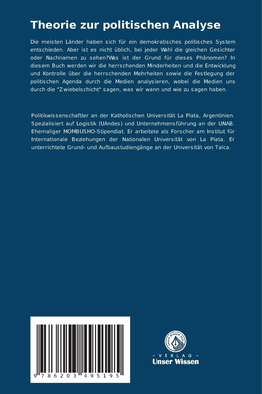 Theorie zur politischen Analyse: Theoretisch-politische Konzepte zum Verhältnis zwischen herrschenden Minderheiten und beherrschten Mehrheiten