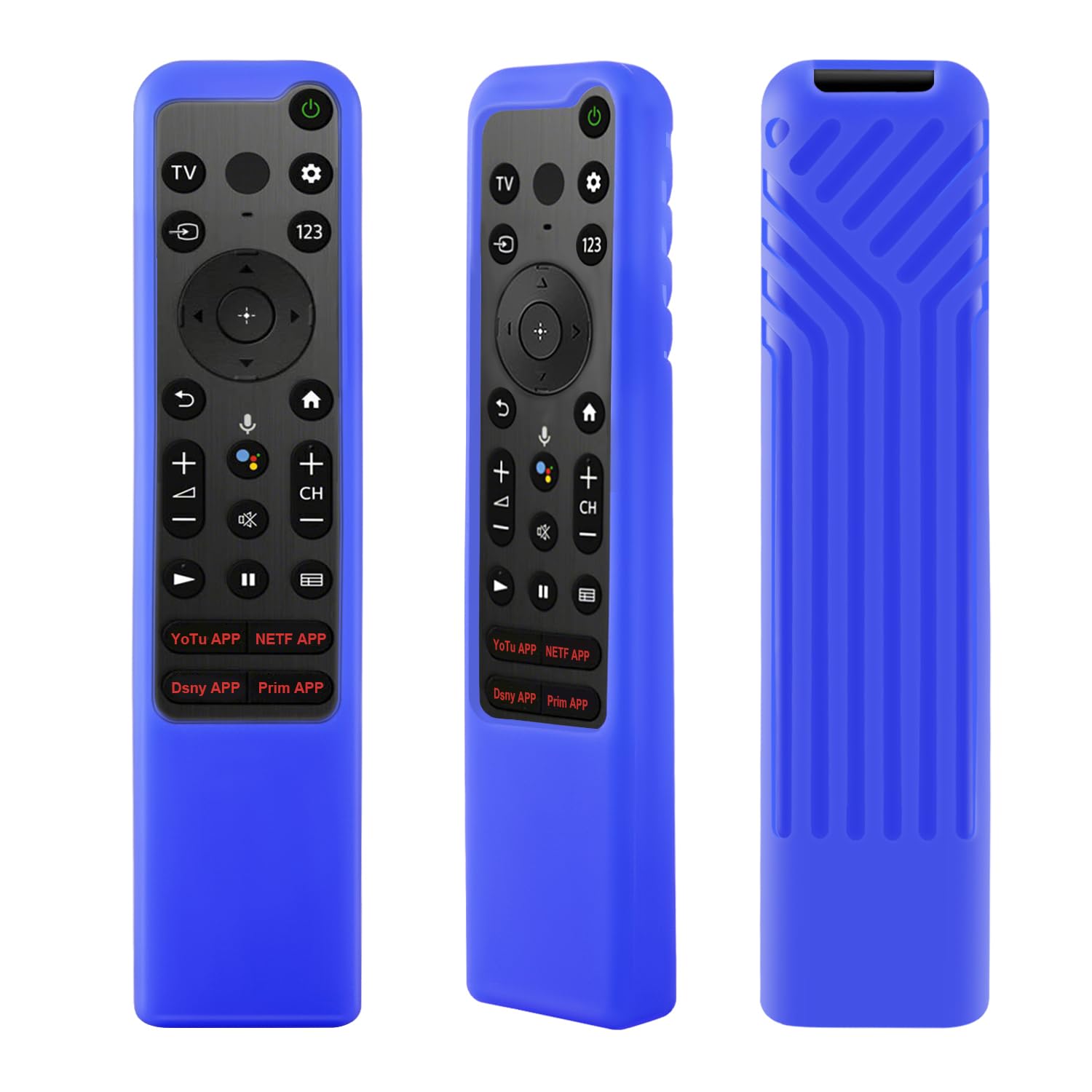 Protective Silicone Remote Case Compatible with Sony 4Κ 8K HD TV RMF-TX810U RMF-TX910U RMF-TX800U RMF-TX900U RMF-TX900C RMF-TX900P Remote Control,