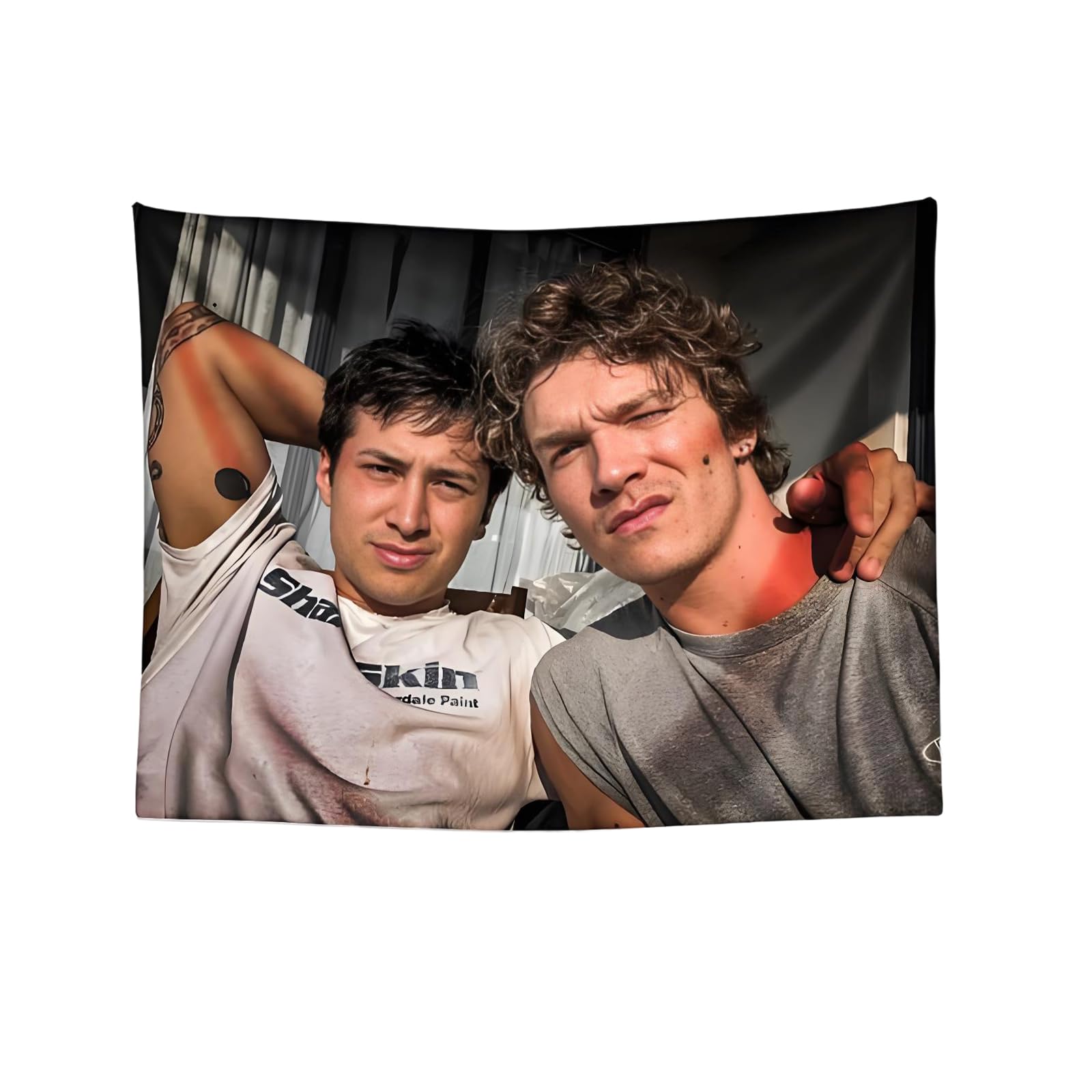 Heated Rivalry Flag Banner Gay Hockey Romance TV Show Tapestry #24 Hollander/#81 Rozanov Poster Flag Tapestry Wall Hanging Banner Art Aesthetic for Dorm Bedroom Living Room Office Party Decor