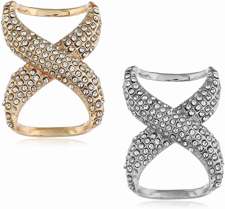 N\A2 PCS Fashion Scarf Clips Scarf Ring Buckle Rhinestone Scarf Ring Buckle Silk Scarf Clasp Clips for Women Lady Girls